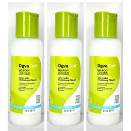 DevaCurl 3 DevaCurl NO POO ORIGINAL ZERO LATHER Conditioning CLEANSER 3 oz Each (689)