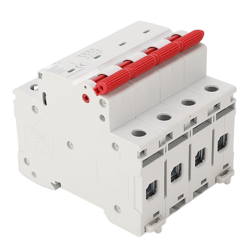 Miniature Circuit Breaker 4P 400V Overload Protection Isolator Switch for