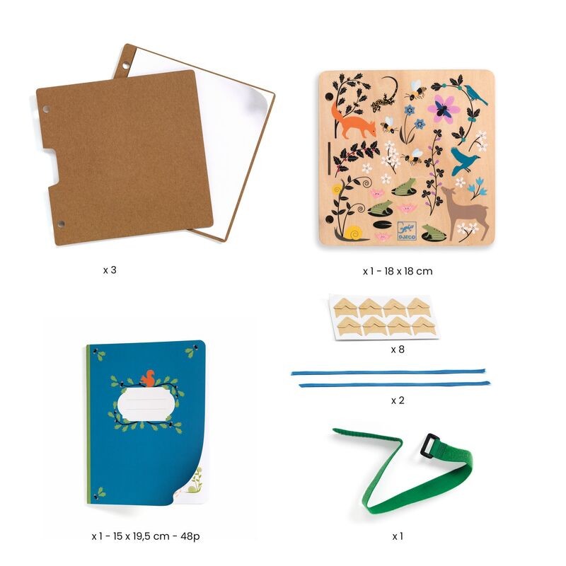 Tender Leaf Toys Djeco Do It Yourself Budding Botanist Set