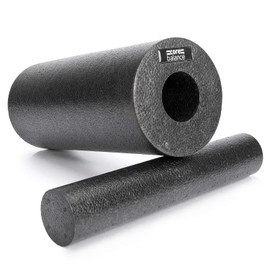 Core Balance Foam Roller for Muscle Massage High Density EPP 2 in 1 Massager