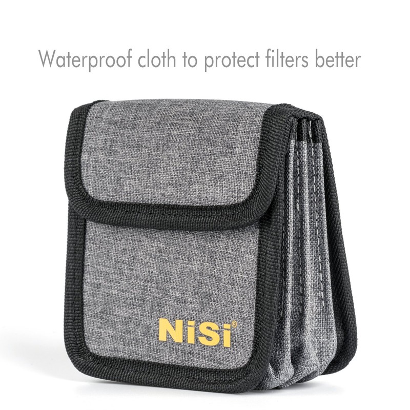 NiSi Soft Round Lens Filter Pouch/Camera Filter Bag - Hold