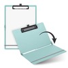 SAX Folding Clipboard Aqua Clipboard A4 to A5 Portrait and