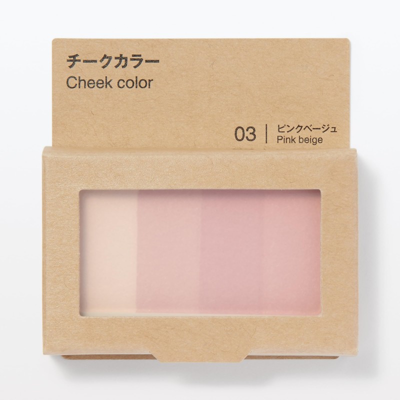 MUJI OAP86A4S Teak Color Pink Beige 4.7 g