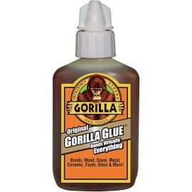 Visit the Gorilla Store Gorilla Original Waterproof Polyurethane Glue, 2 Ounce Bottle