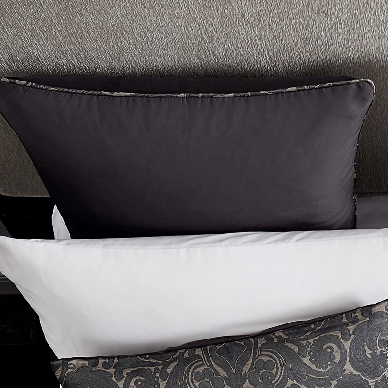 Riverbrook Home 100% Polyester Comforter Set, King, Delery - Tan/Black,