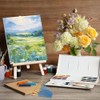 Juego de 10 Lienzos para Pintar,Bastidor De Algodón con 5