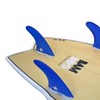 Honeycomb 3 Fin Thruster set (FCS compatible M5 spec), Blue
