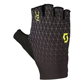 Scott RC Junior Children's Cycling Gloves Short Black/Yellow 2023: Size: S (5.5)