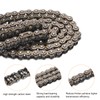 sourcing map #25H/ DIN/ISO 04CH Roller Chain 3 Feet 1/4"