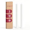 Biedermann & Sons 2 Pack Tall Taper Candles - Unscented