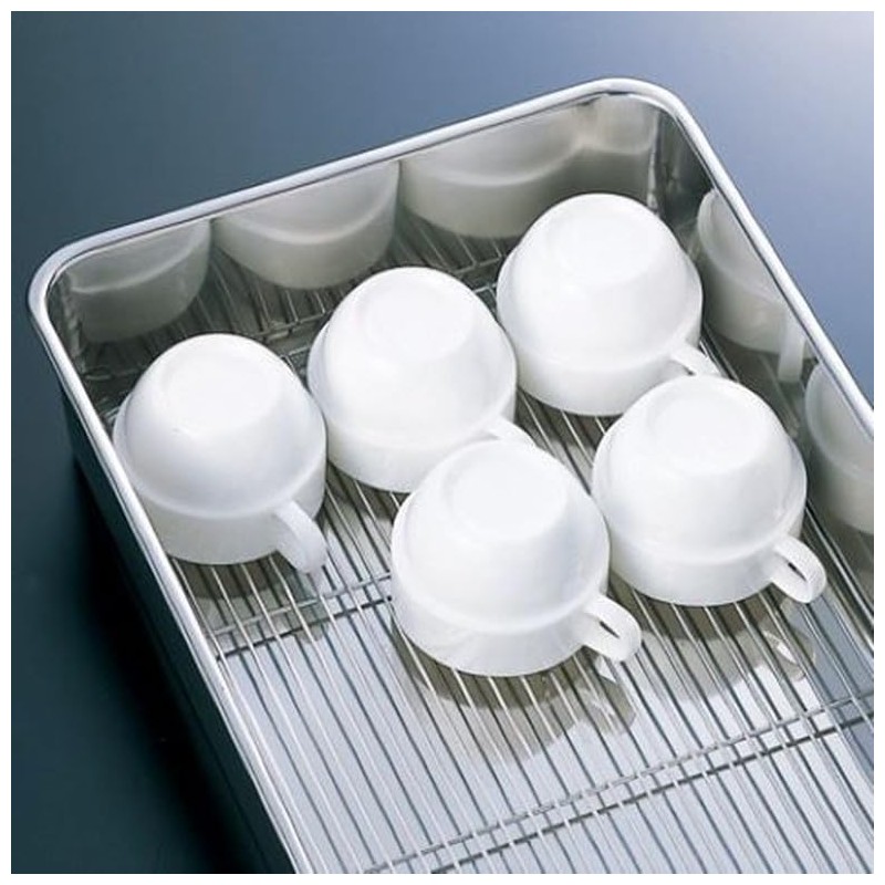 As One Stainless Steel Deep Set Bat No. 6 /1-4529-10