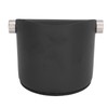 Coffee Grounds Bucket Stainless Steel Rubber Coffee Dump Bin for