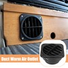 X AUTOHAUX 2pcs Warm Air Vent Outlet 75mm Auto Car