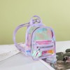 Milan Chiva Clear Backpack for Stadium Events See Through Mini