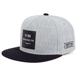 Sproutsy Cap, Unisex, Simple, Unisex, Outdoor, Straight Flat Visor, Unisex, gray, 56.0-59.0 cm