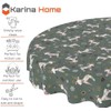 Karina Home Scandi Christmas Reindeer PVC Vinyl Wipe Clean Oilcloth
