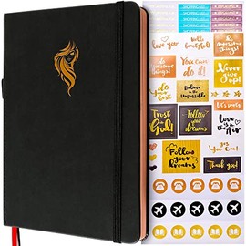 Law of Attraction Life & Goal Planner - A 90 Day Journey Creating Your Dream Life - Personal Gratitude Journal, Week Success Planner, Vision Board & Organizer + Planner Stickers, Undated