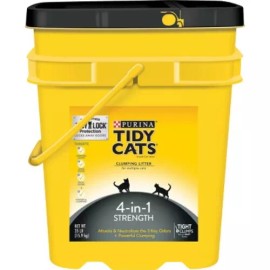 Purina Tidy Cats 4-in-1 Strength Clumping and Low Dust Scoop Cat & Kitty Litter - 35lbs