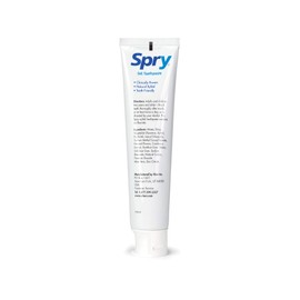 Spry Xylitol Toothpaste for Kids 5oz. Fluoride Free Toothpaste, Teeth Whitening Kids Toothpaste with Xylitol, Natural Breath Freshening, Mouth Moisturizing Ingredients, Bubble Gum (Pack of 1)