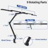 EPABINA LED Desk Lamp with Clamp, 41.5" Clamp on Architect