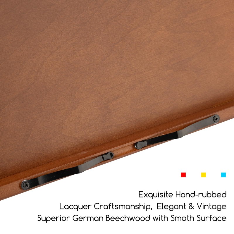 MEEDEN PRO A3 Tabletop Easel with Page Clips, 2 in
