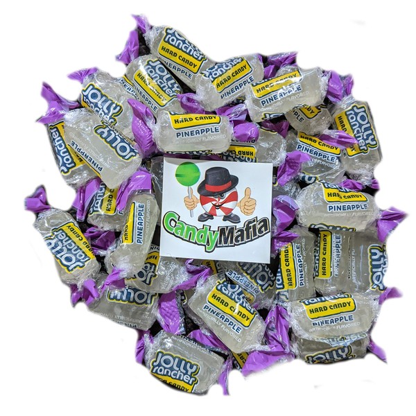 CandyMafia® Bundle - Jolly Ranchers® Hard Candy 2.4 Pound Bag + Magnet (Pineapple)