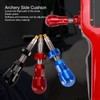 Archery Side Cushion Aluminum Alloy Flight Path Correction Arrow Cushion