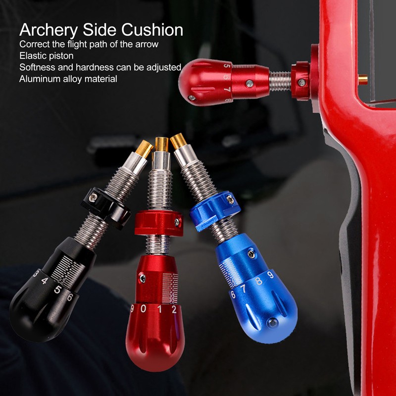 Archery Side Cushion Aluminum Alloy Flight Path Correction Arrow Cushion