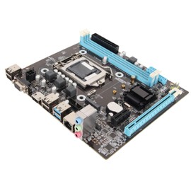 PC Motherboard, H81 Gaming Motherboard PCIe Slot Dual Channel DDR3 LGA 1150 Desktop PC
