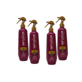 4 Pack Infusium Moisturize & Replenish Leave In Treatment Spray 13 Ounce Each