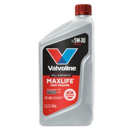 Valvoline MaxLife High Mileage Full Synthetic 5W-30 Motor Oil 1 Quart