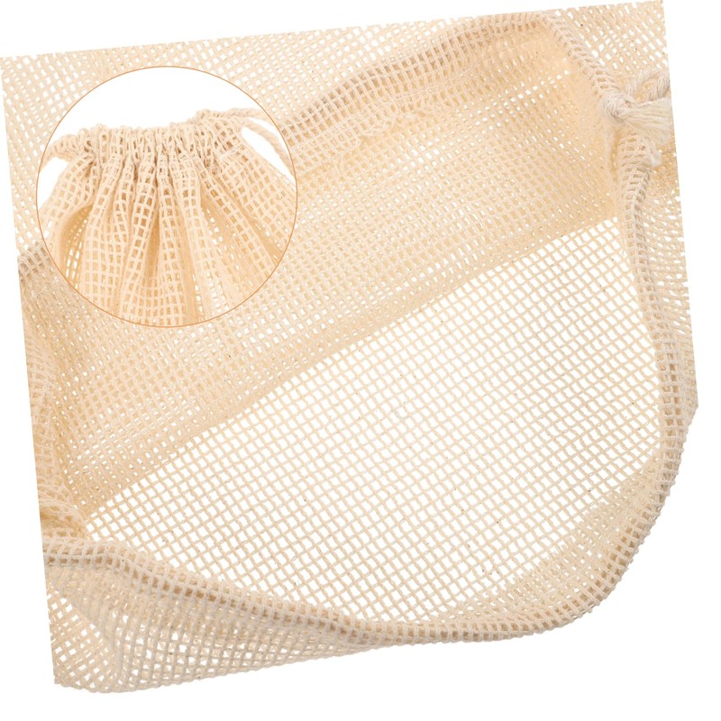 COLLBATH 4pcs Reusable Seafood Cooking Bags Thread Steam Bags for