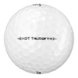 Titleist DT TRUSOFT-Near Mint AAAAGRADE-Recycled Used Golf BALLS-50 PK