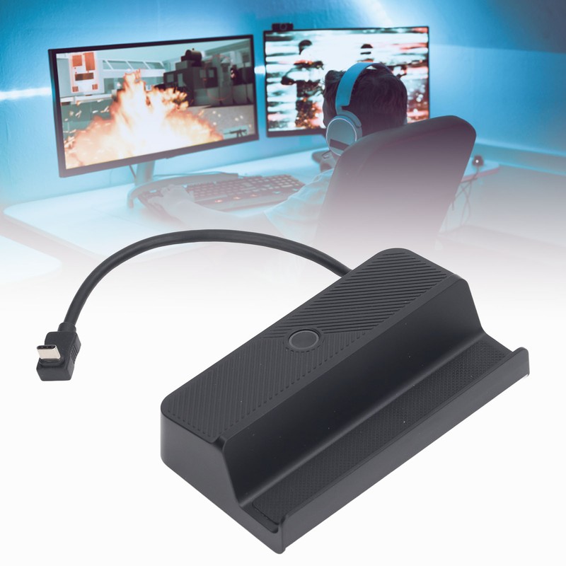 Docking Station for Steam Deck 6 in 1 RGB Lights