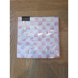 MacKenzie-Childs MacKenzie Childs Rosy Check Paper Dinner Napkins - 20pk