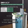 JOYMOOP Mop and Bucket Set with Wringer, Dust Mops for