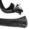ZAVIA Cable Tidy Sleeve | Wire Covers for Cables 10ft-1/2inch