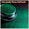 FNNZ Chrome Nail Powder, Emerald Metallic Nail Powder Pigment Premium