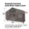 Classic Accessories Ravenna Water-Resistant 60 Inch Kamado Ceramic BBQ Grill