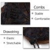 Silk-co Hair Bun Extensions Scrunchie Updo Donut Ponytail Extensions Chignons
