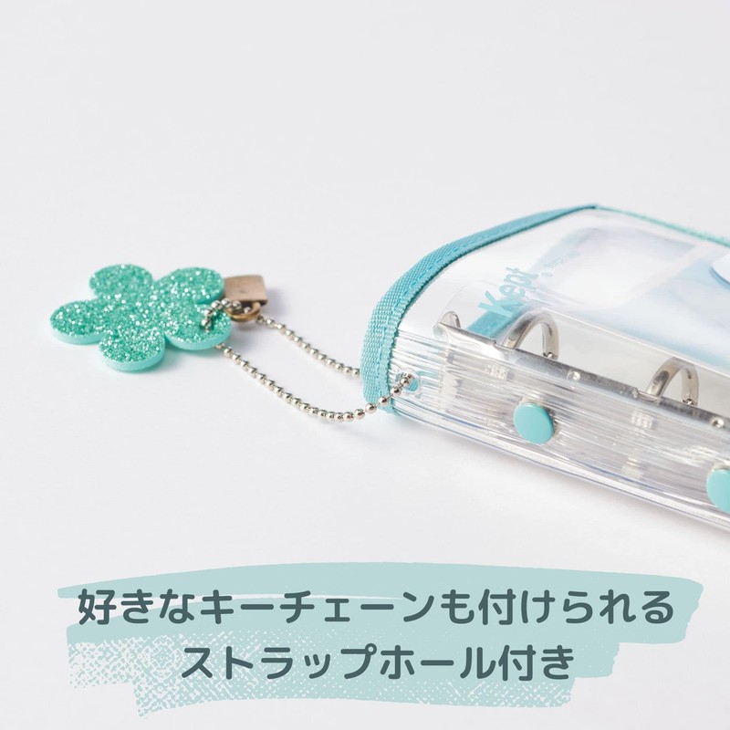 Reimei Fujii KP8DB Personal Organizer, Kept Mini Binder, 3 Holes,