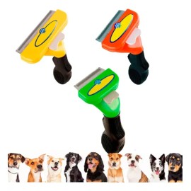 Cepillo Deslanador Para Perros De Pelo Largo