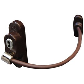 Penkid Safety Window Restrictor (Single, Dark Brown)