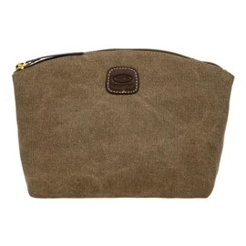Bric's Sorrento Toiletry Bag 23 cm, Cocoa