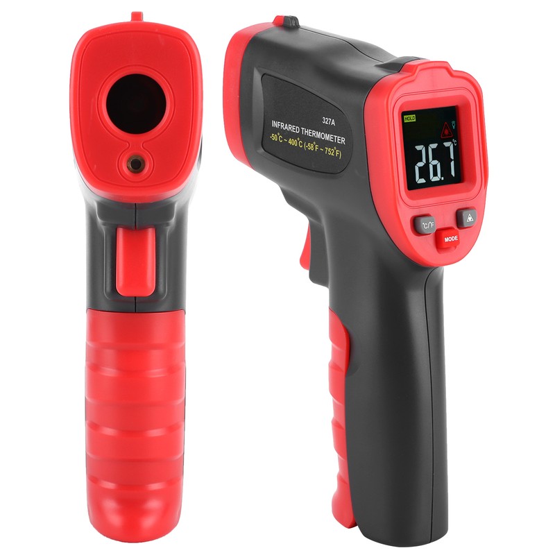 WT327A -50-400℃ Color Screen Infrared Thermometer Industrial Handheld Temperature Tester