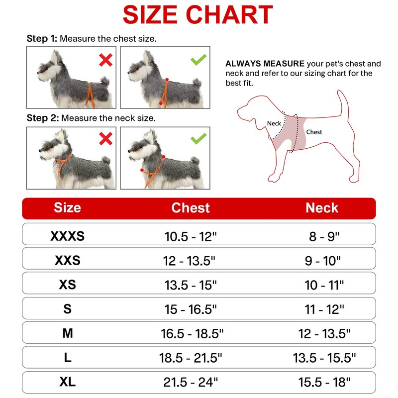Joytale Step in Dog Harness,Soft Mesh Reflective Breathable Vest Harnesses,Easy