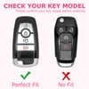 8T69T for Ford Key Fob Cover with Keychain Accessories