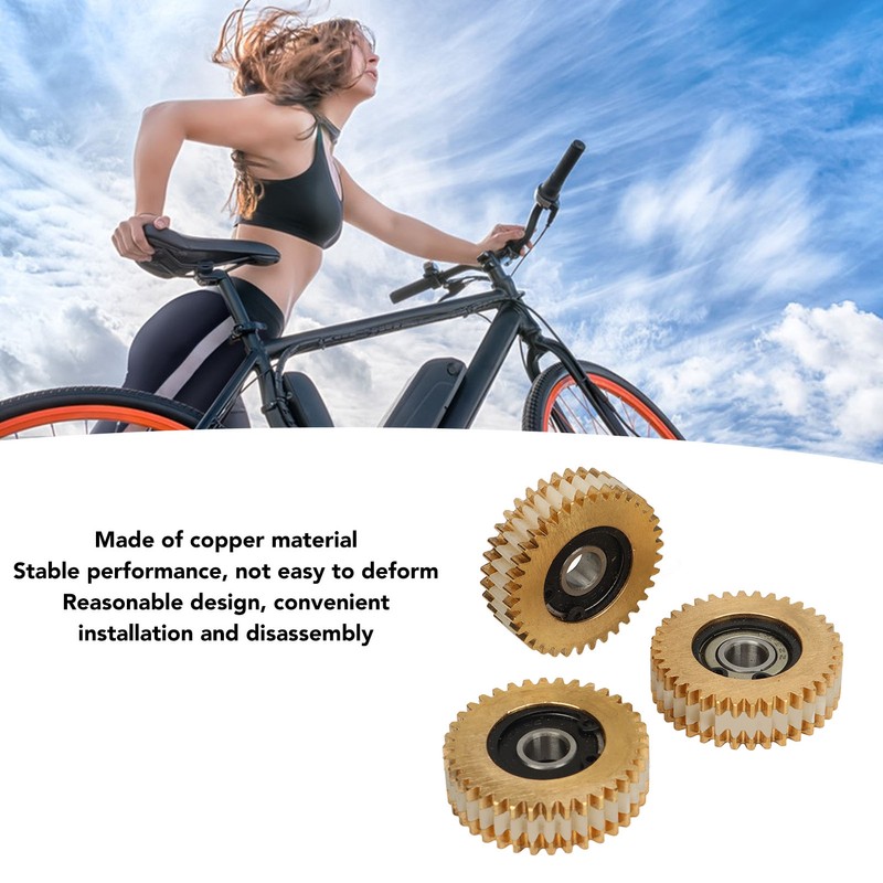 3 PCS Electric Bicycle 36T Motor Gears Light Weight 38mm