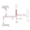 MICTUNING Wiring Harness for LED Light Bar Off Road Power
