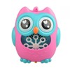 Bubble Machine for Kids Cartoon Owl 8 Holes Automatic Bubble